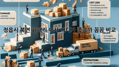 정읍시 북면 화해리 이사, 어디가 좋을까? 꼼꼼 비교! 🚚💨